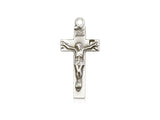 Crucifix Pendant, Sterling Silver 