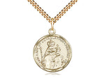Our Lady of Consolation Medal, Gold Filled 