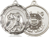 St. Michael Coast Guard Medal, Sterling Silver 
