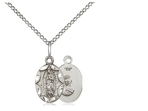 Our Lady of Guadalupe, Sterling Silver