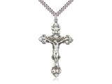 Crucifix Necklace with 24