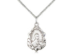 St. Theresa Medal, Sterling Silver 