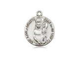 Our Lady of Loretto Medal, Sterling Silver 