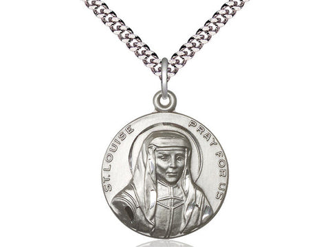 St. Louise Medal, Sterling Silver 