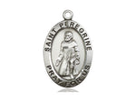 St. Peregrine Medal, Sterling Silver 