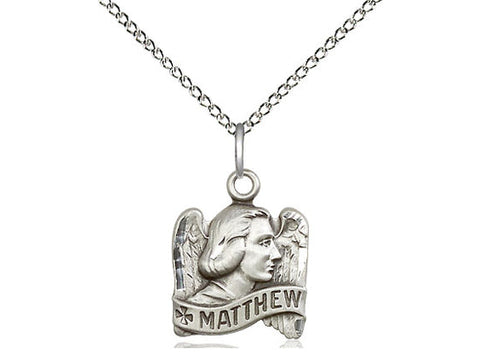 St. Matthew Medal, Sterling Silver 