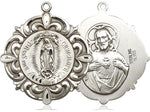 Our Lady of Guadalupe Medal, Sterling Silver 