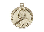 St. John Neumann Medal, Gold Filled 