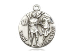 St. Sebastian Medal, Sterling Silver 