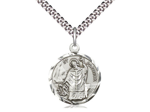 St. Patrick Medal, Sterling Silver 