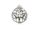 Holy Spirit Medal, Sterling Silver 