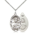 Our Lady of Czestochowa Medal, Sterling Silver 