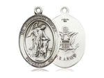 Guardian Angel Army Oval Patron Series