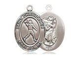 St. Christopher Football Medal