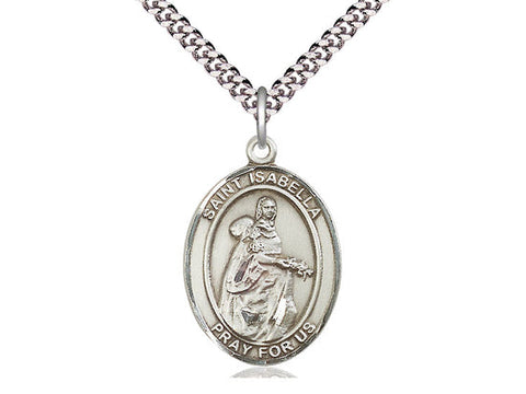 St Isabella of Portugal Oval Patron Series Medal