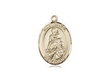 St. Daniel Medal, Gold Filled, Medium, Dime Size 