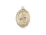 St. Jane of Valois Medal, Gold Filled, Medium, Dime Size 