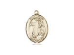 St. Elmo Medal, Gold Filled, Medium, Dime Size 