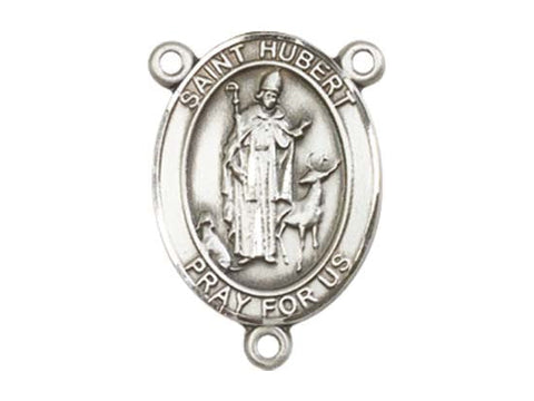 Saint Hubert of Liege Rosary Centerpiece
