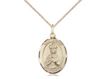 St. Henry II Medal, Gold Filled, Medium, Dime Size 