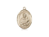 St. Lawrence Medal, Gold Filled, Medium, Dime Size 