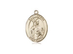 St. Kilian Medal, Gold Filled, Medium, Dime Size 