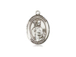 St. Kilian Medal, Sterling Silver, Medium, Dime Size 