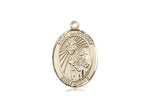 St. Margaret Mary Alacoque Medal, Gold Filled, Medium, Dime Size 