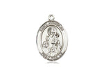 St. Nicholas Medal, Sterling Silver, Medium, Dime Size 