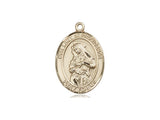 Our Lady of Providence Medal, Gold Filled, Medium, Dime Size 