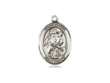 St. Sarah Medal, Sterling Silver, Medium, Dime Size 