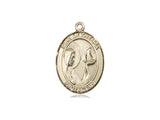 Our Lady Star of the Sea Medal, Gold Filled, Medium, Dime Size 