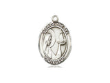 Our Lady Star of the Sea Medal, Sterling Silver, Medium, Dime Size 