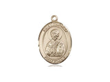 St. Timothy Medal, Gold Filled, Medium, Dime Size 