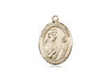 St. Thomas More Medal, Gold Filled, Medium, Dime Size 