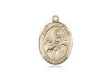 St. John of God Medal, Gold Filled, Medium, Dime Size 