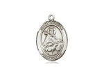 St. William of Rochester Medal, Sterling Silver, Medium, Dime Size 