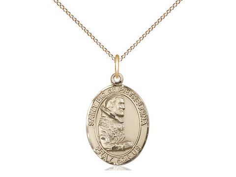 St. Pio of Pietrelcina Medal, Gold Filled, Medium, Dime Size 
