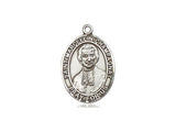 St. Marcellin Champagnat Medal, Sterling Silver, Medium, Dime Size 