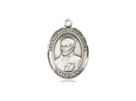 St. Ignatius of Loyola Medal, Sterling Silver, Medium, Dime Size 