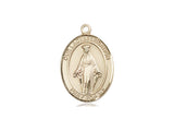 Our Lady of Lebanon Medal, Gold Filled, Medium, Dime Size 