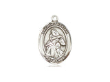St. Isaiah Medal, Sterling Silver, Medium, Dime Size 