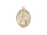 St. Samuel Medal, Gold Filled, Medium, Dime Size 