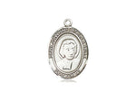St. John Baptist De La Salle Medal, Sterling Silver, Medium, Dime Size 