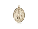 Our Lady of Africa Medal, Gold Filled, Medium, Dime Size 