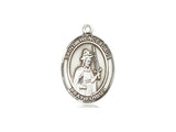 St. Wenceslaus Medal, Sterling Silver, Medium, Dime Size 
