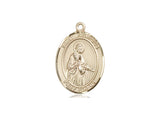 St. Remigius of Reims Medal, Gold Filled, Medium, Dime Size 