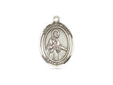 St. Remigius of Reims Medal, Sterling Silver, Medium, Dime Size 