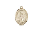 St. Basil the Great Medal, Gold Filled, Medium, Dime Size 