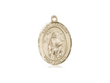 St. Deborah Medal, Gold Filled, Medium, Dime Size 